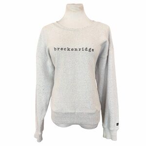 10/$25🦋 Outfitter Trading Co Light Gray BRECKENRIDGE Crew Neck Sweater - Size XL
